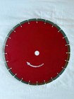14   X  165 Diamond Blade Medium Bond Reinforced Concrete Rated High Rated Saw