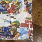 Vtg 1988 Vantona Nintendo Super Mario Zelda Kids Snap Duvet Comforter Cover Rare