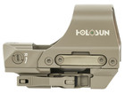 Holosun He510c Open Reflex Sight Green 2moa    65moa Circle Fde - He510c-fde-gr