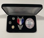 Bsa Boy Scout Eagle Rank Award Medal Kit Discontinued New Mint W pins   Patch
