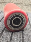 Raymond 632-069 003 Red Polyurethane Load Wheel 3-1 4  Od X 1  Id X 6  Width