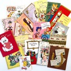 Lot Of 19 Unused Vintage Greeting Cards  No Envelopes  1950-60s  Bday  Grad  Etc