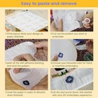  Sticky Water Soluble Embroidery Stabilizer Printable Paper 6pcs 8 5 x11 