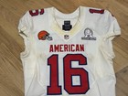 Josh Cribbs Game Used Cleveland Browns Pro Bowl Jersey 2012 Photo Matched 