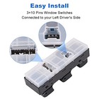    power Window Control Switch Fit Nissan Maxima Infiniti 2007-2015 25401-9n00d   