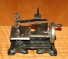 Antique Hand Crank Sewing Machine - Floral - Made In Germany - Read Description
