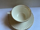 Lenox Temple Collection Citation Gold Trim Tea Cup   Plate Set