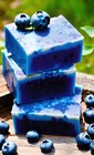 Blueberry Handmade Organic Soap Bar Natural Oil Wonderful Scent Premium Body