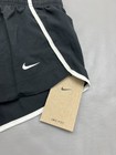 Nike Dri-fit Running Shorts Kids Small Black White Trim Standard Fit Da1019-010