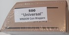 Approx 1 000 Universal Window Coin Roll Wrappers  8x Spurgin Six-in-one  Generic