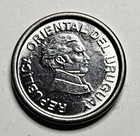1994 Uruguay 10 Ten Centesimos - Stainless Steel - World Coin - South America