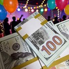 100 Pcs Prop Fake Toys Money Bank Games Cash Paper 100 Dollar Bills   Us Toys