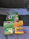Fujifilm Flash 1000 Quicksnap Disposable Camera W film Rolls New But Expired  c