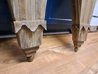 Pair Of Gold Metal Hanging Wall Pocket Planters Home Interiors