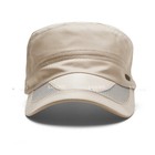 Men s Classic Army Summer Military Cap Hat Cadet Patrol Style Brim Spring Summer