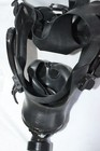 Belgian Military Issued Bem  Mask Protection Gas Mask 40 Mm Filters Nbc Black