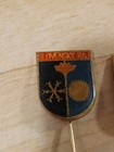 Pair Of Vintage Czechoslovakia Souvenir Pins