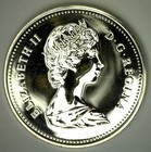 1984 Canada Silver Dollar Proof Toronto Sesquicentennial Commemorative Coin