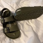 Birkenstock-kids Khaki And Green Sandals