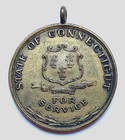 Original  Ww1 State Of Connecticut World War 1917-1918 Service Medal