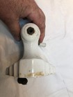 Vintage Porcelain Ceiling Light Fixture Wall Sconce - Parts Or Repair