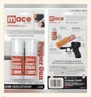 2 Mace Police Pepper Gun Spray Refill Oc Cartridge Dual Pack Kit 4  Invisibl Dye