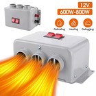800w Electric Car Heater 3 Hole 12v Dc Heating Fan Defogger Defroster Demister