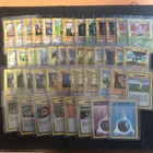 1999 Pokemon Base Set Shadowless 45 Card Lot -lp Set Builder 