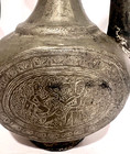 Antique-large Qajan aftaba Syrian ottoman persian Ewer-1st Half 19th C