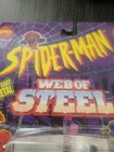 Vintage Toy Biz 1994 Marvel Spider-man Web Of Steel Spider-man Vs Venom New