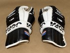 Jofa 686l Vintage Senior 15  Hockey Gloves Black White Used 686