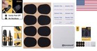 Comfort-enhancing Saxophone   Clarinet Mouthpiece Pads - 0 8mm Black 8-pack