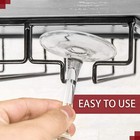 Wine Glasses Rack Under Cabinet Stemware Rack  Wine Glass Holder Storage Hanger