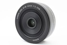  near Mint  Canon Ef-m 22mm F 2 Stm Af Lens For Eos Ef-m Mount Black   101s