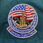 Vintage Sts-41g Nasa Space Shuttle Hilton Active Apparel Jacket Mens Size Large