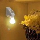 Led Battery-operated Pull-cord Light - Self-adhesive Night Lamp For Home closet