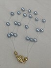 Lee Sands Freshwater Pearl Earring Bracelet Necklace Set