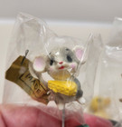 Vintage Craft Picks Mice Duck Butterfly Lot Of 6