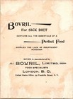 Bovril Perfect Food For Sick Diet London Fetching Woman Feathers  Trade Card