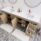 Spring 84  Double Sink Bathroom Vanity