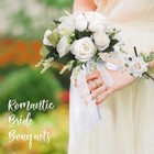 Ayieyill Bridal Bouquet And Bridesmaids Artificial Flowers Wedding Decor Style 3