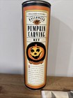 Williams Sonoma Halloween Pumpkin Carving Kit Tools Tube Apron Jack-o   -lantern