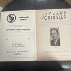 1943 Missouri  Vs  Kansas Football Program 