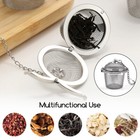 Stainless Steel Tea Infuser Ball Mesh Loose Leaf Herb Strainer Secure Locking