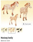 2025 Vintage Club Gamblers Choice Decorator Mustang Family Nib Picture Box