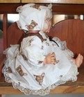 Teddy Bear Dress Set  Fits 20  Thumbelina