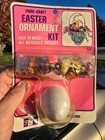 Fibre Craft Duck Basket Easter Sequin Bead Christmas Ornament Vintage Kit 9341