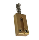 Guitar Bridge Saddles Solid Brass 10 8 10 5mm For Fender Stratocaster Or Tele
