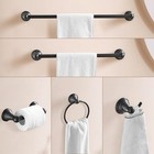 Sagetta Oil Rubbed Bronze Bathroom Hardware Set  5-piece Bath Accessories Set   