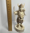 Japanese Carved  Figure Is A Warrior 